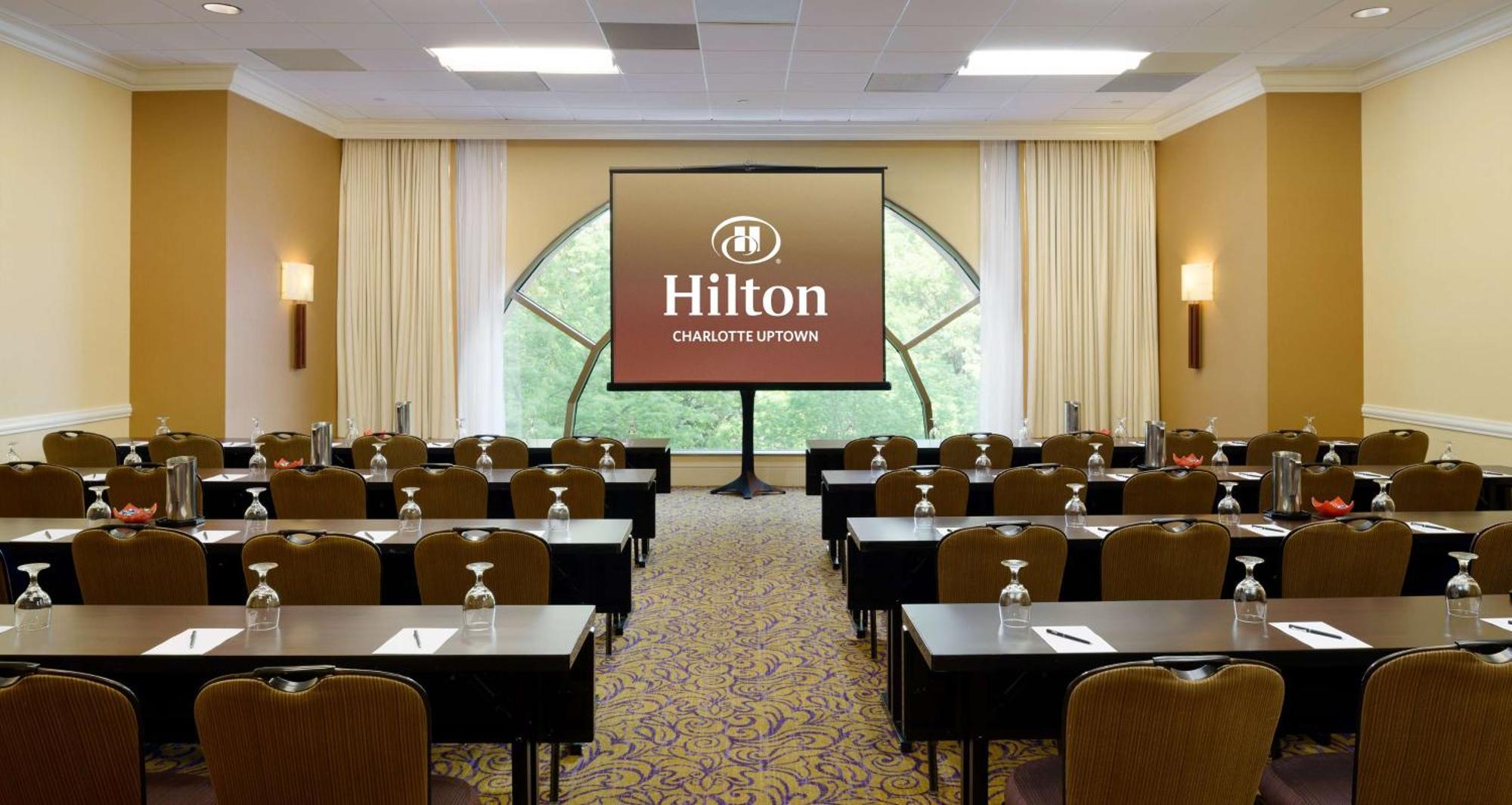 Hilton Charlotte Uptown Hotell Exteriör bild